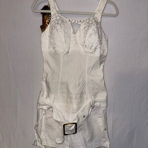 White Lace Romper